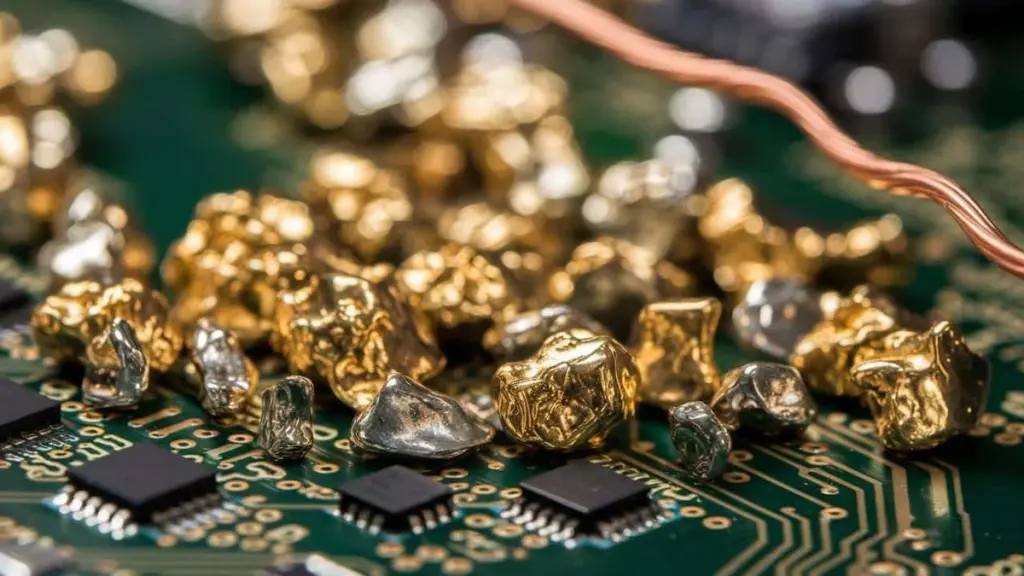 Rifiuti elettronici: la tecnologia estrae oro in pochi minuti riducendo l’impatto ambientale